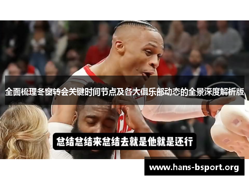 全面梳理冬窗转会关键时间节点及各大俱乐部动态的全景深度解析版 全面梳理冬窗转会关键时间节点及各大俱乐部动态的全景深度解析版